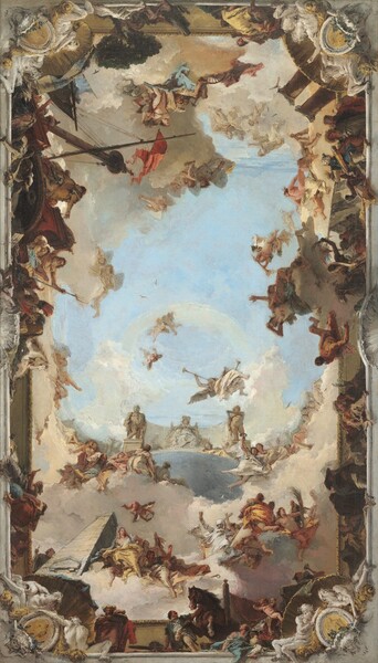 Giovanni Battista Tiepolo, Wealth and Benefits of the Spanish Monarchy under Charles III