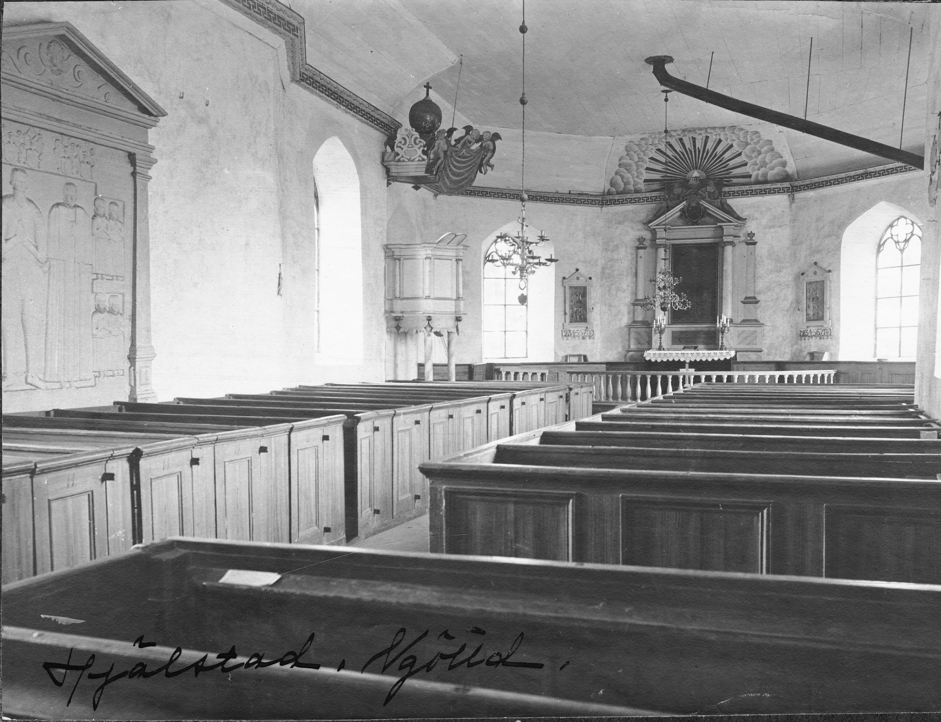 Ludvig Ericson, Hjälstads kyrka