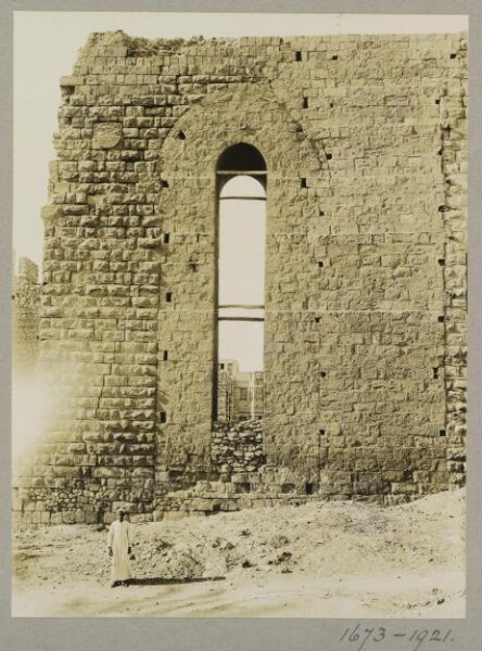 K.A.C. Creswell, A section from the west end of the aqueduct of Mamluk Sultan Qansuh al-Ghawri, Cairo