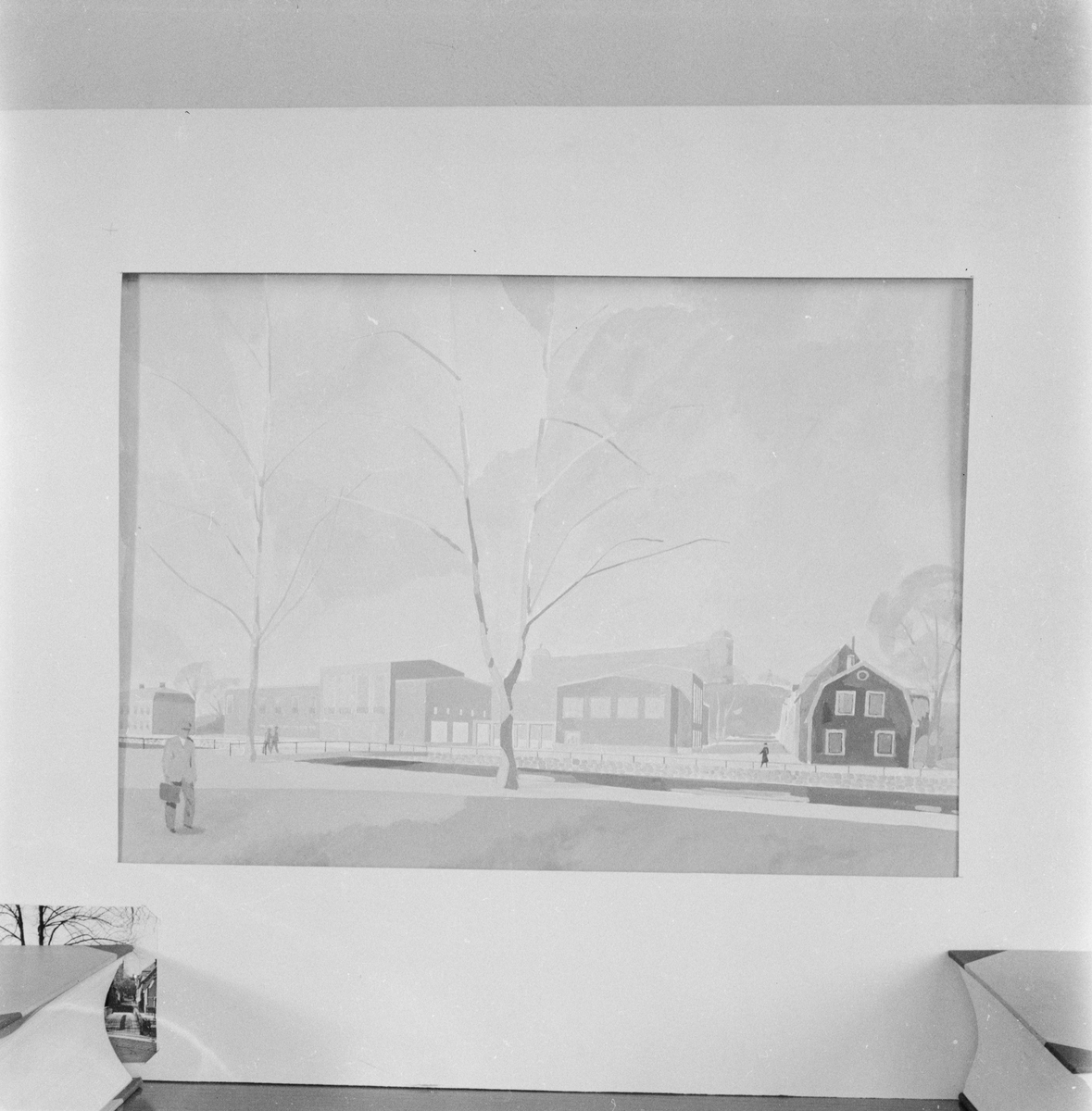 Uppsala-Bild, Arkitekttävling för stadshus, Uppsala 1949