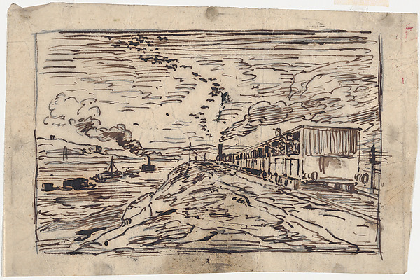 Charles-François Daubigny, The Departure or The Return