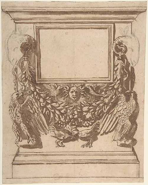 Nicolas Poussin, Cinerary Urn, after the Antique