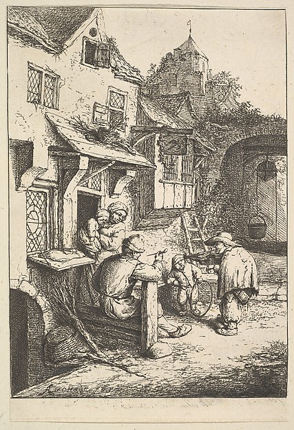 Adriaen van Ostade, The Humpbacked Violinist