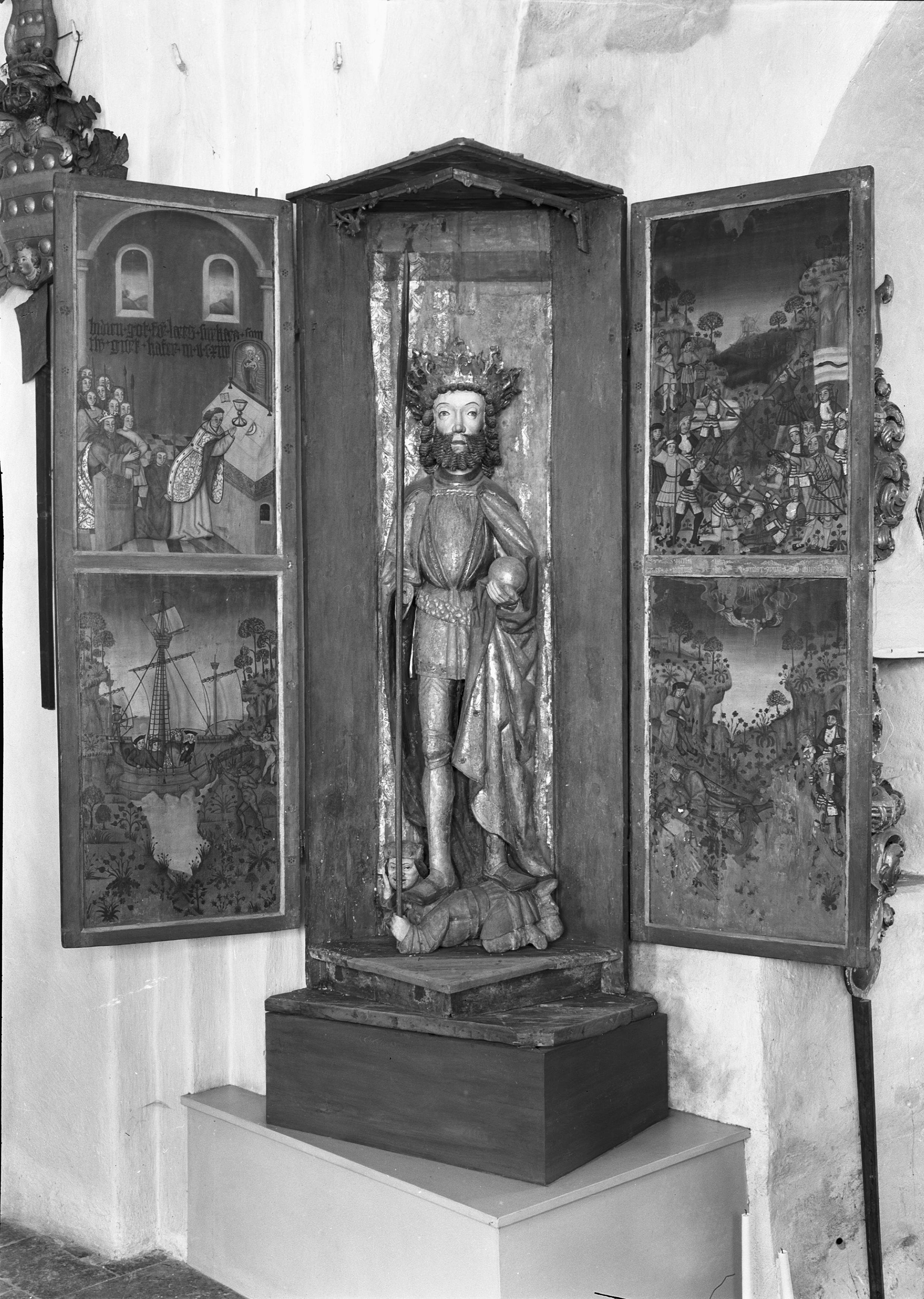 Nils Lagergren, Värmdö kyrka