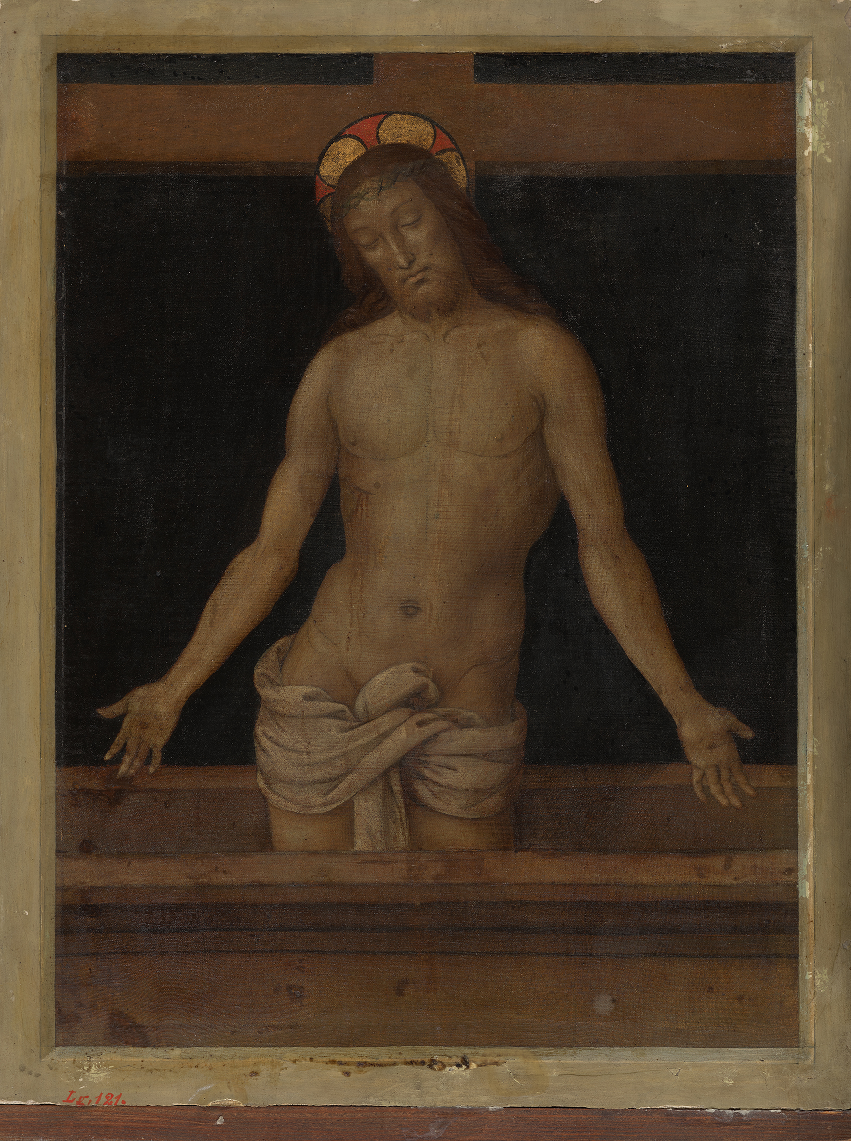 Pietro Perugino, Christ in the tomb