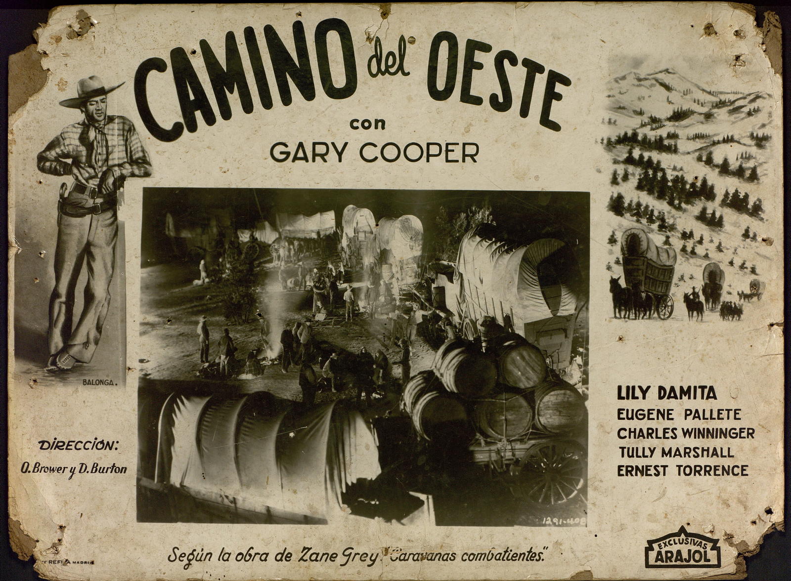 Desconegut, Camino del Oeste