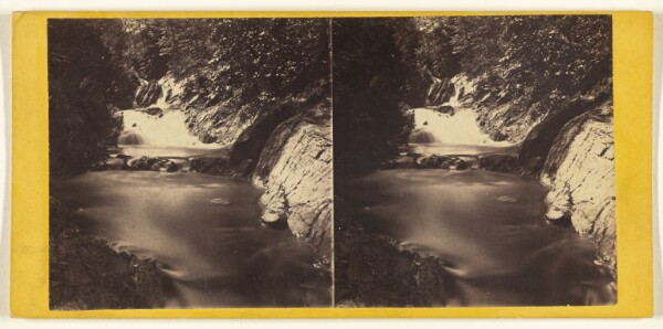 Edward and Henry T. Anthony & Co., Cascade in the Ravine, near Idlewilde.