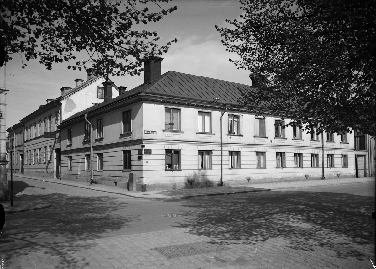 Paul Sandberg, Kvarteret Örnen, Vretgränd - Östra Ågatan, Uppsala 1935