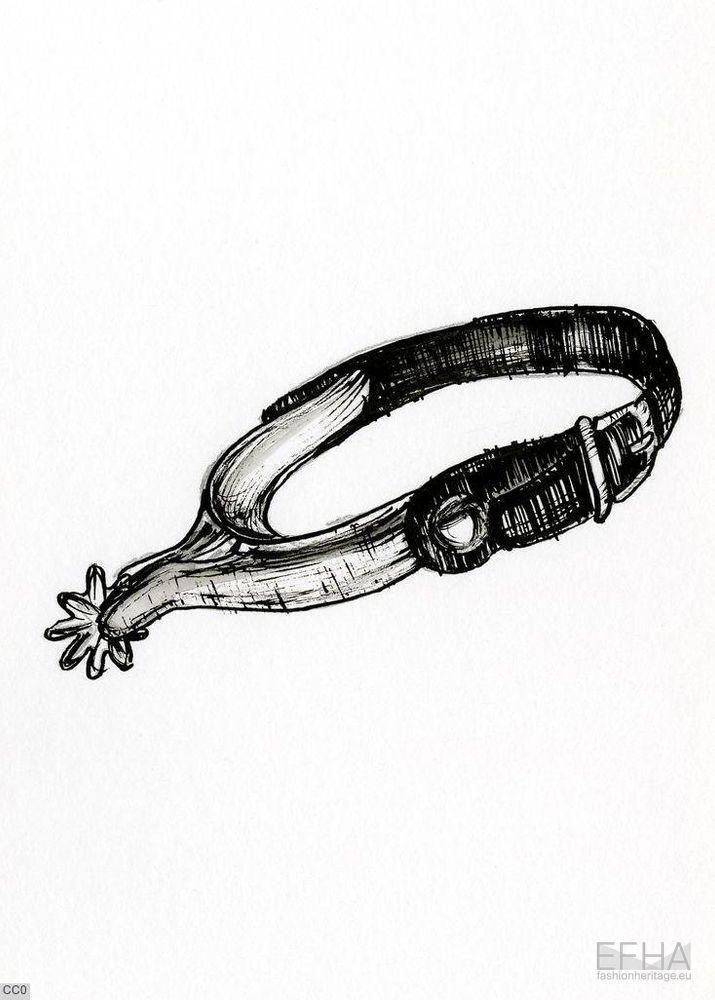David Ring, spurs (costume accessories)