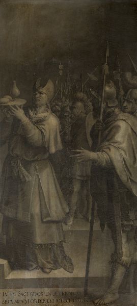 Ambrosius Francken I, Abraham and Melchizedech
