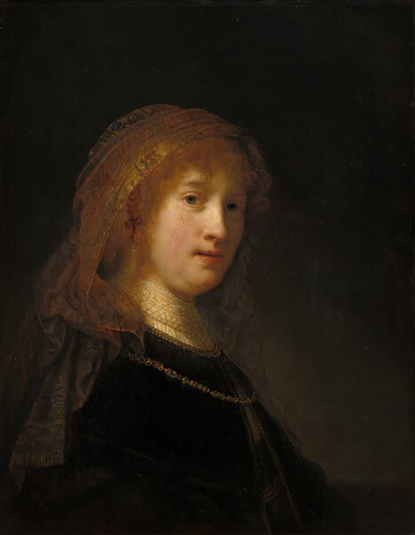 Rembrandt van Rijn, Saskia van Uylenburgh, the Wife of the Artist