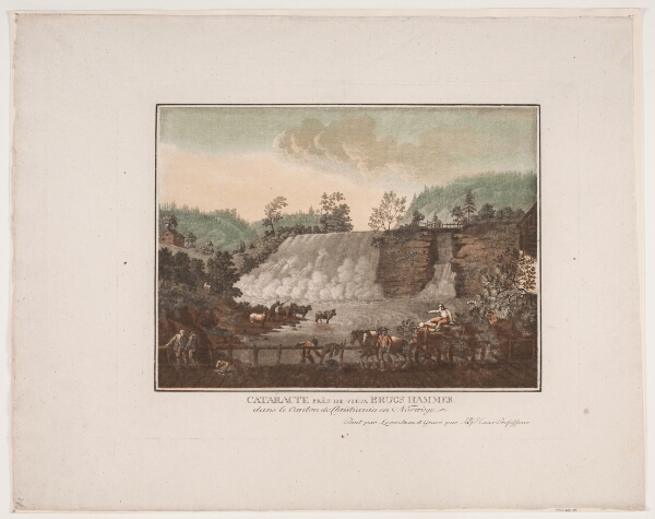 Georg Haas, Cataracte près de vieux Brugs Hammer