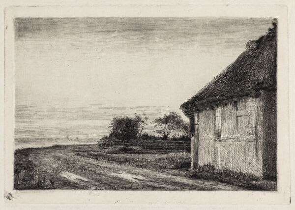 Carl Bloch, Huset og haven ved havet
