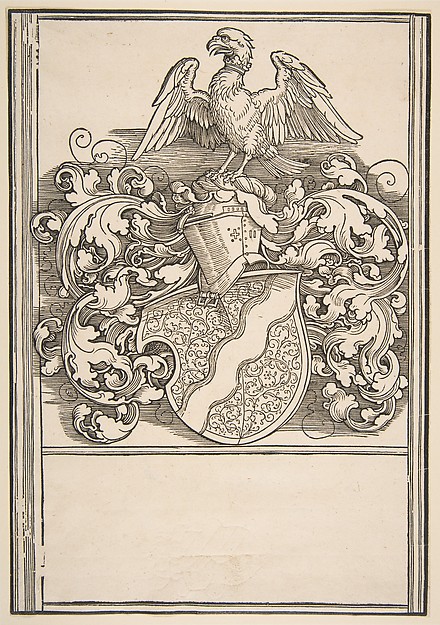Albrecht Dürer, Arms of Michel Beheim