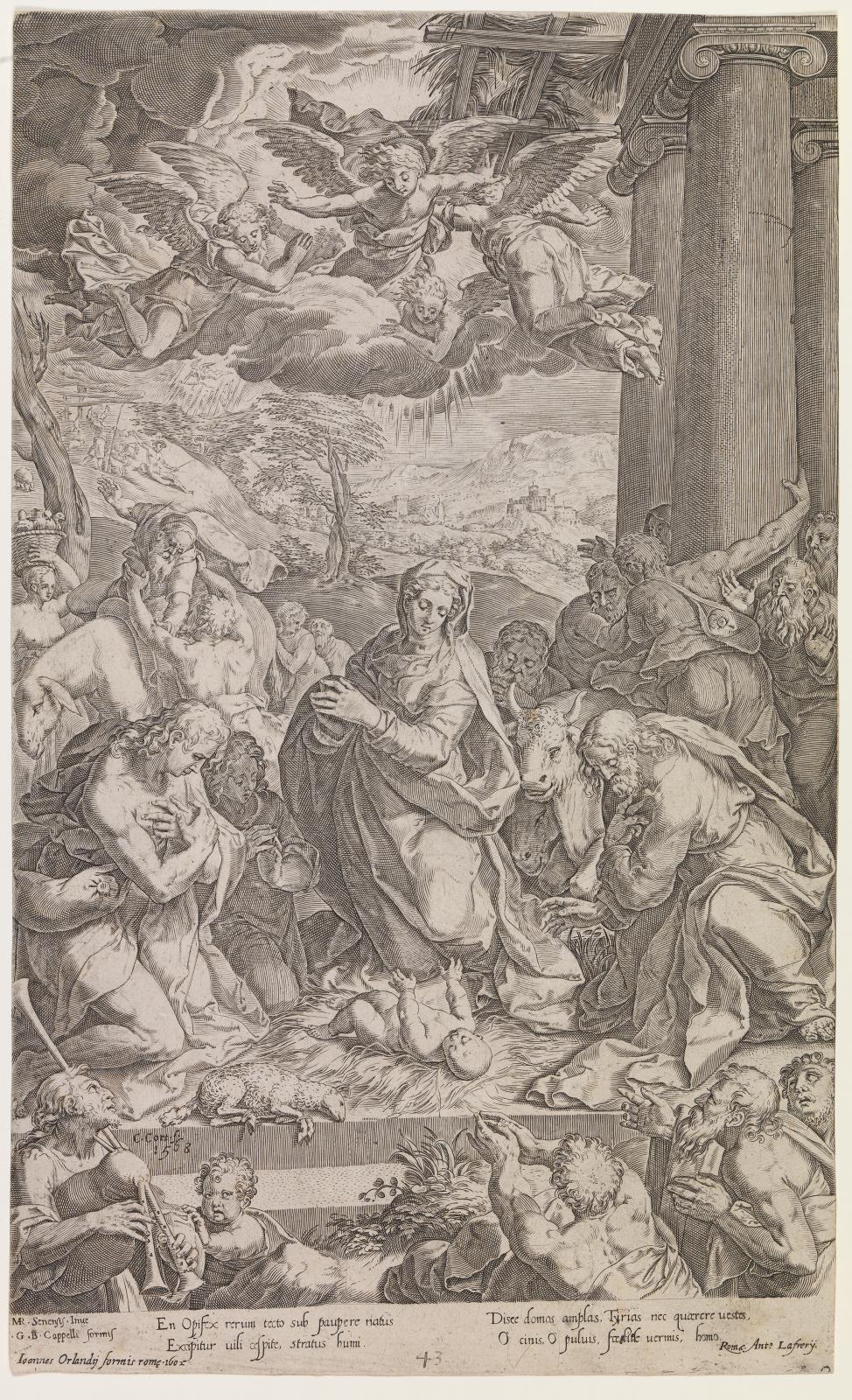 Cornelis Cort, Hyrdernes tilbedelse