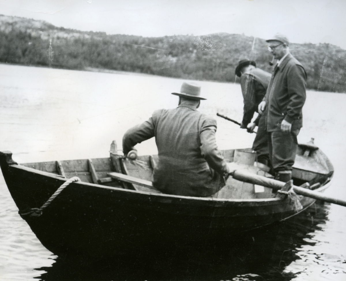 Ukjent, På Stortjønnet i 1961