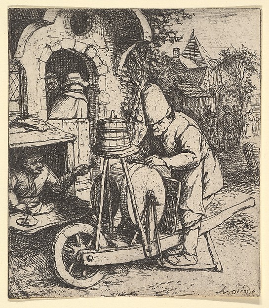 Adriaen van Ostade, The Knifegrinder