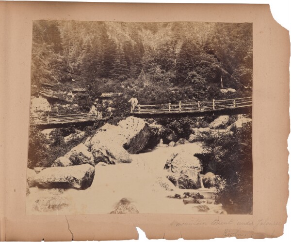 Capt. Melville Clarke, Mountain Torrent near Jeebee - Kooloo