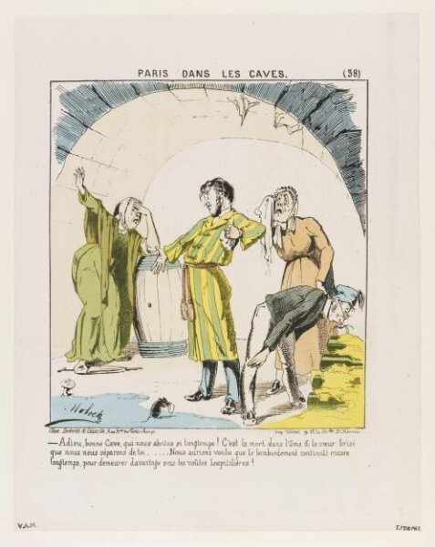 Colomb, B. (Moloch), Paris Dans Les Caves