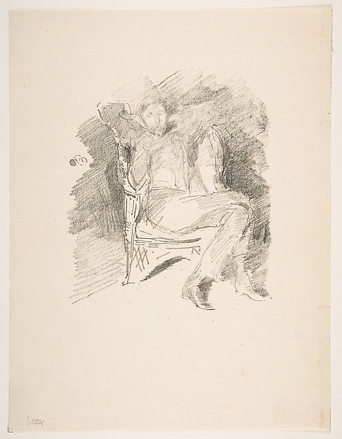 James McNeill Whistler, Firelight – Joseph Pennell, No. 1