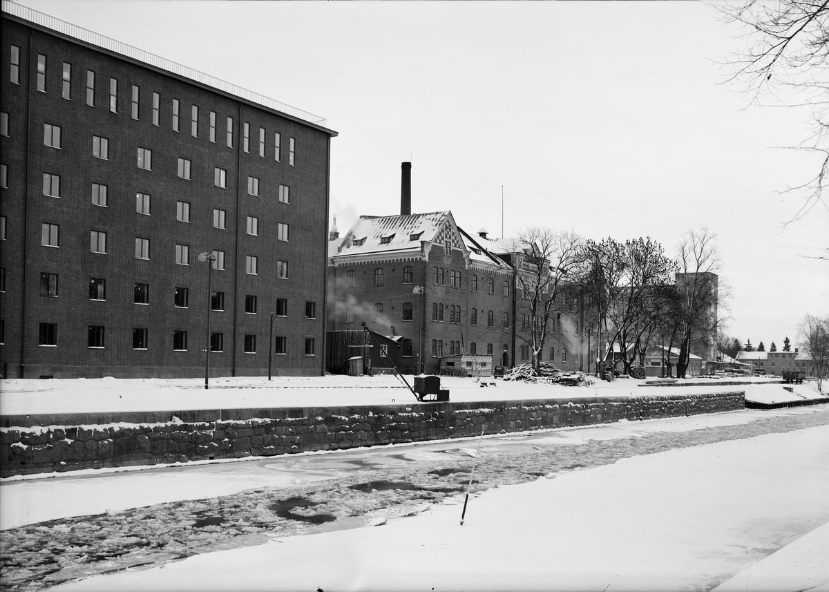 Paul Sandberg, Upsala Ångqvarns AB vid Fyrisån, Uppsala 1939