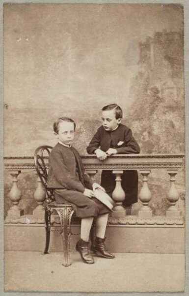 Unknown, Carte-de-visite photographs (480). Four photographs  are dry-mounted to each sheet (120).