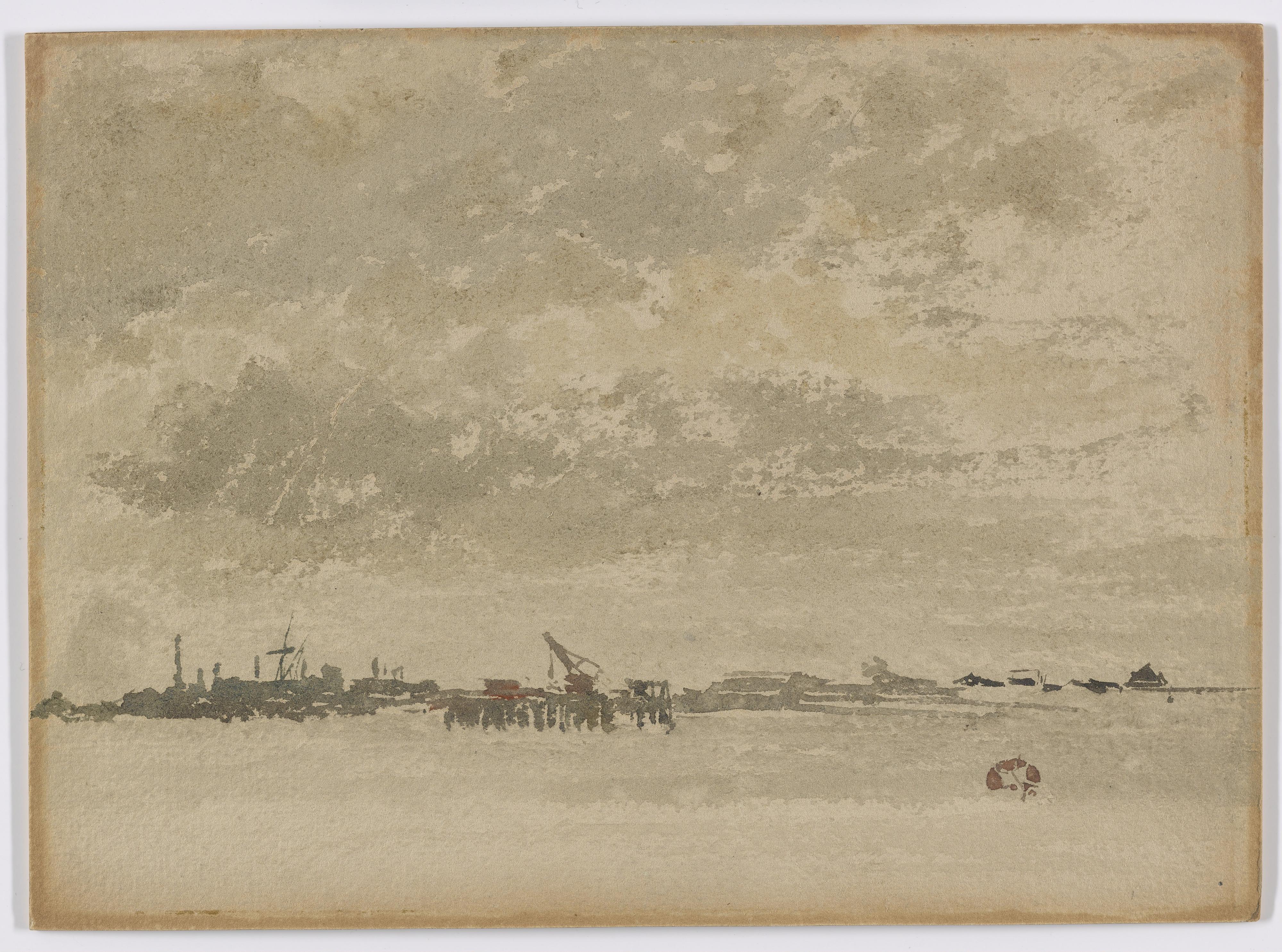James McNeill Whistler, Grey and Silver–Purfleet