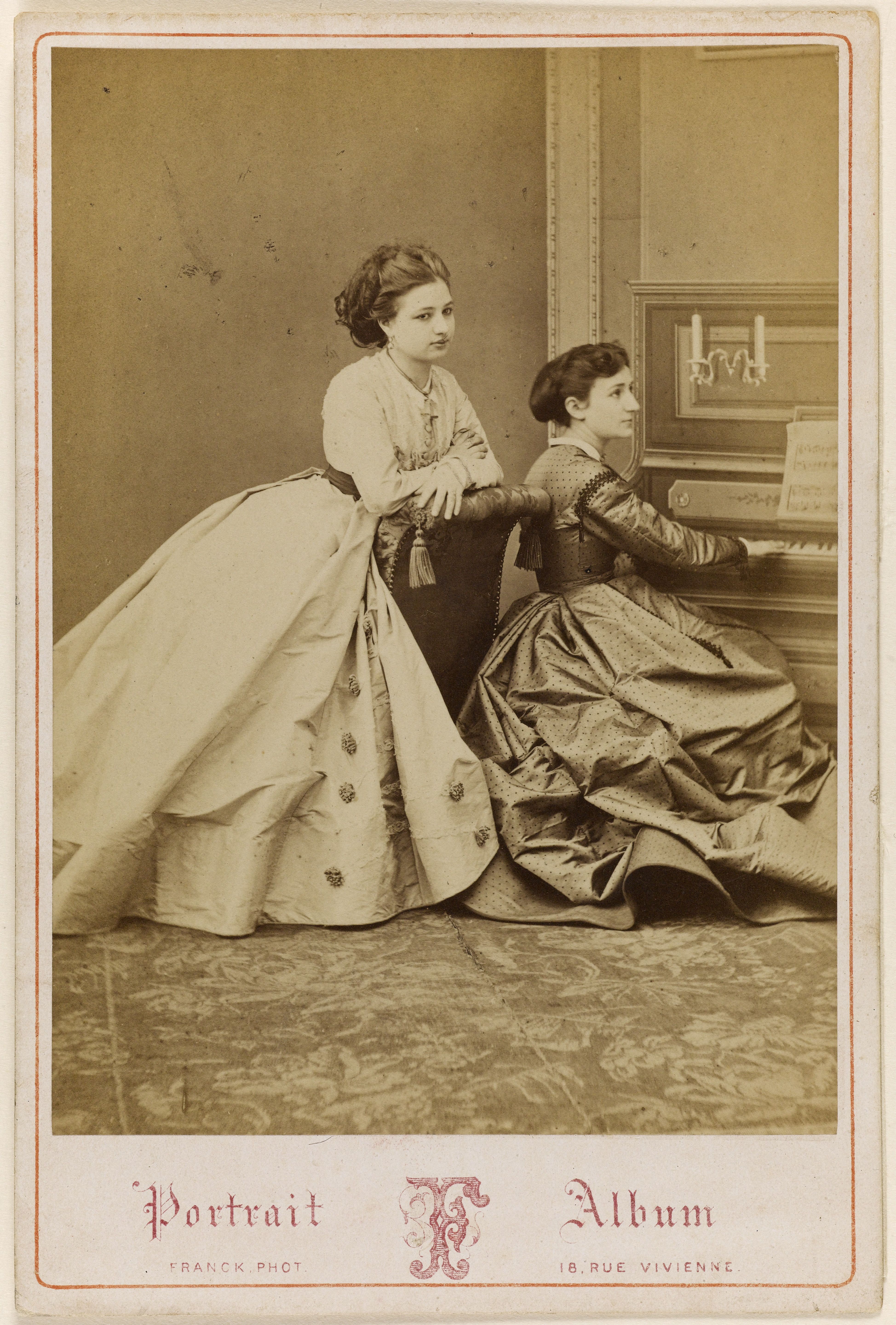 Franck, Portrait d'Henriette, actrice.