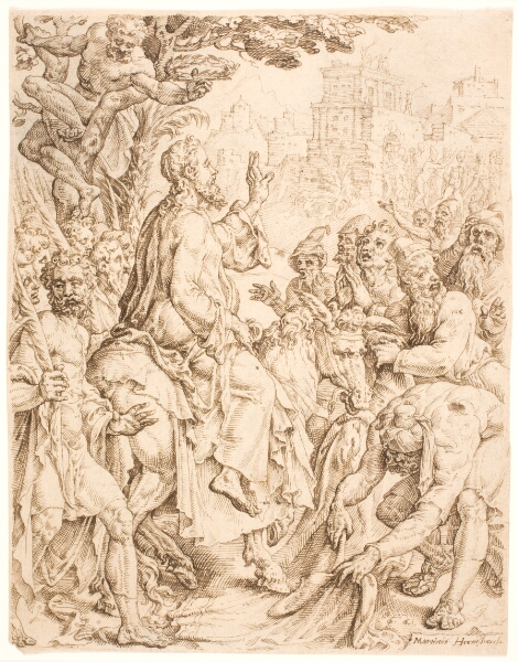 Maarten van Heemskerck, Kristi indtog i Jerusalem