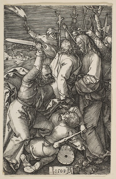 Albrecht Dürer, The Betrayal of Christ, from "The Passion"