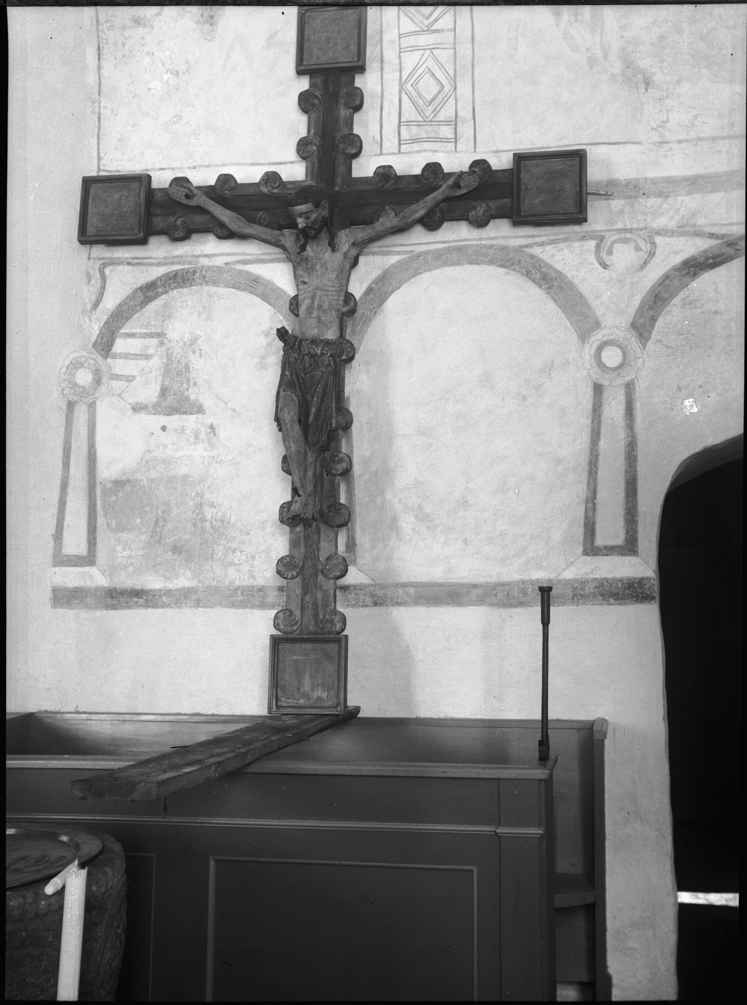 Osvald Owald, Dörarps kyrka