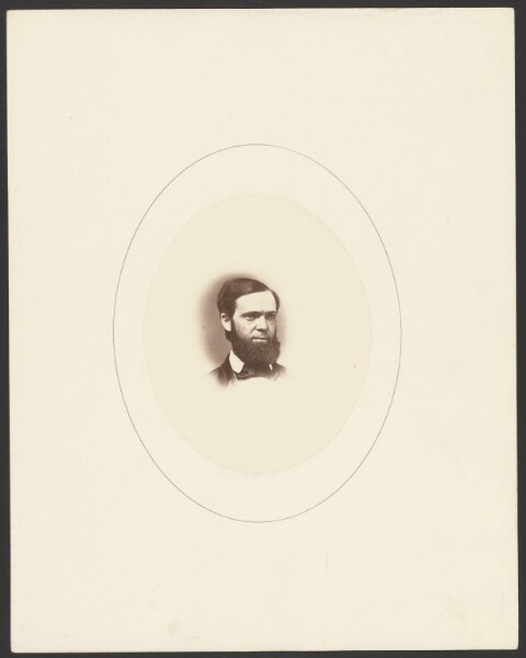 George Kendall Warren, [Portrait of bearded man]