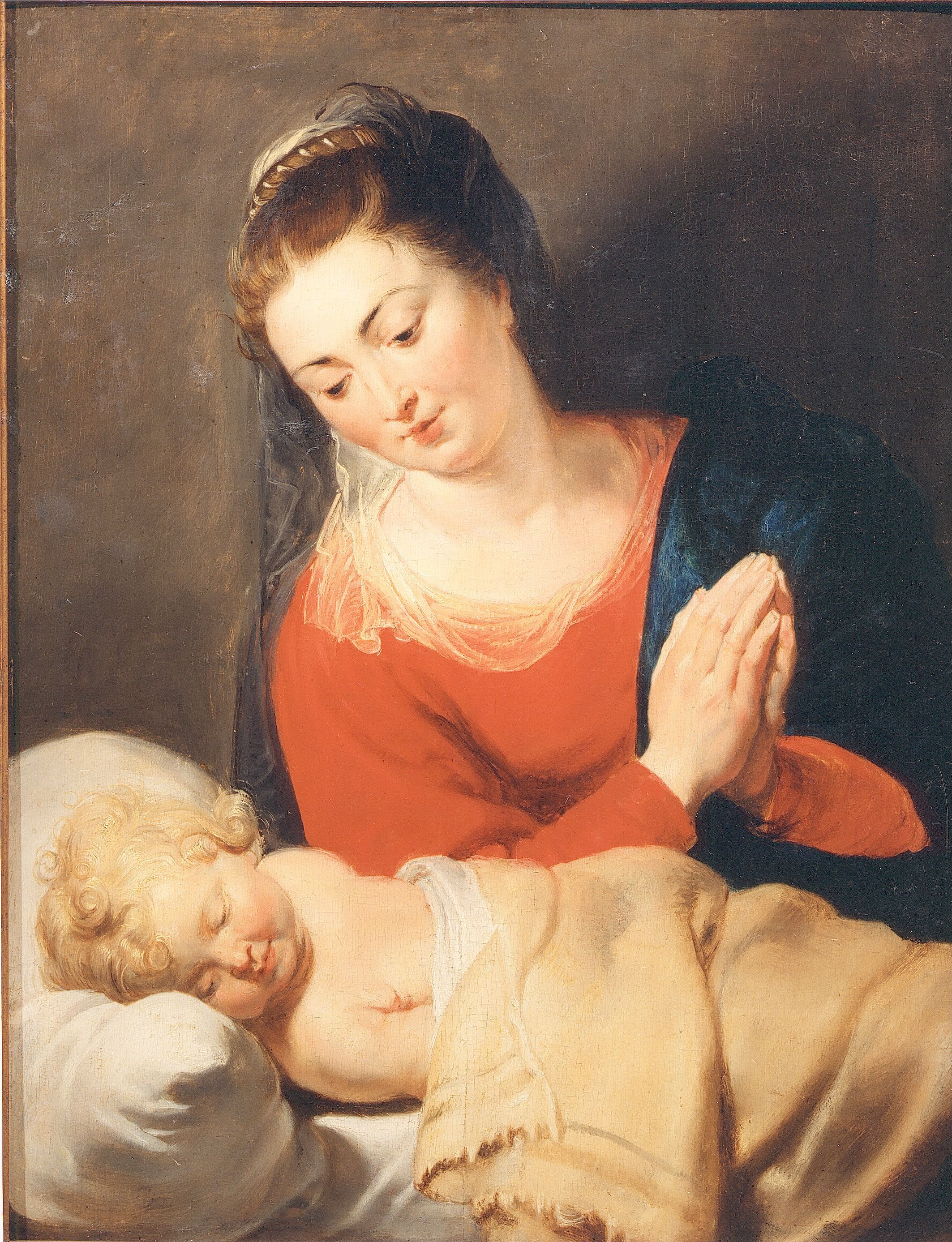 Peter Paul Rubens, Mary before the sleeping Christ child