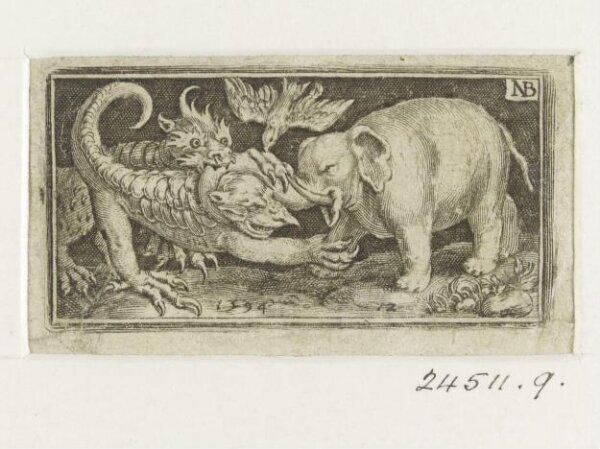 Nicolaes de Bruyn, Print