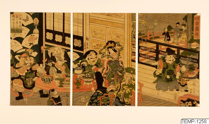 Ando (senare Utagawa Hiroshige) Hiroshige, Träsnitt, Bildkonst, Woodcut, Print, Woodblock