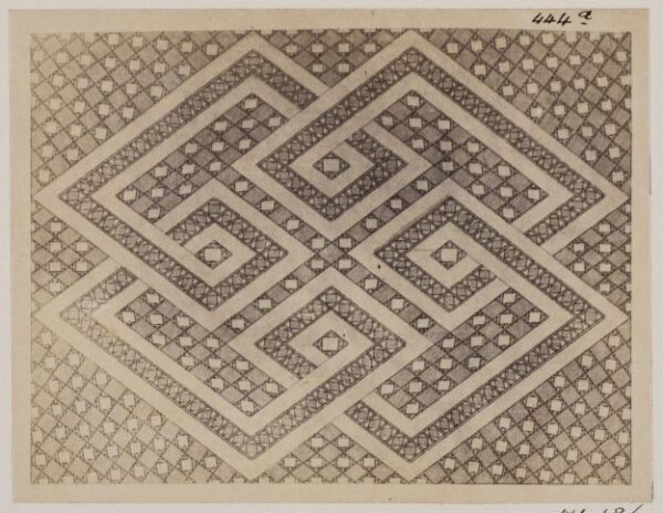 Parker, John Henry, Mosaic Pavement in S. Maria Maggiore, from an engraving