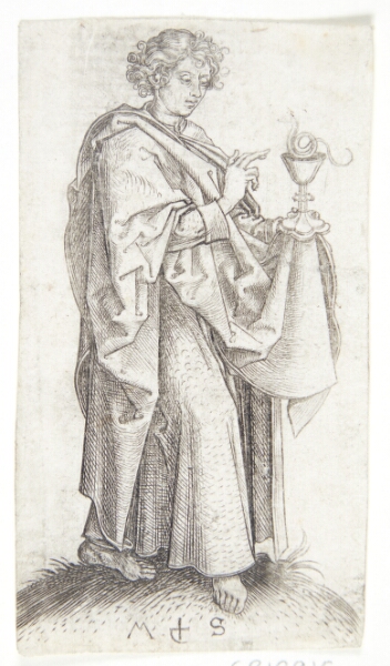 Martin Schongauer, Apostlen Johannes