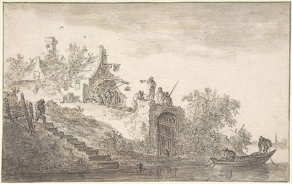 Jan van Goyen, Landscape with Figures