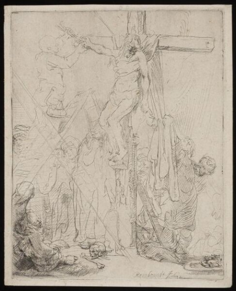 Rembrandt van Rijn, The Descent from the Cross: a sketch