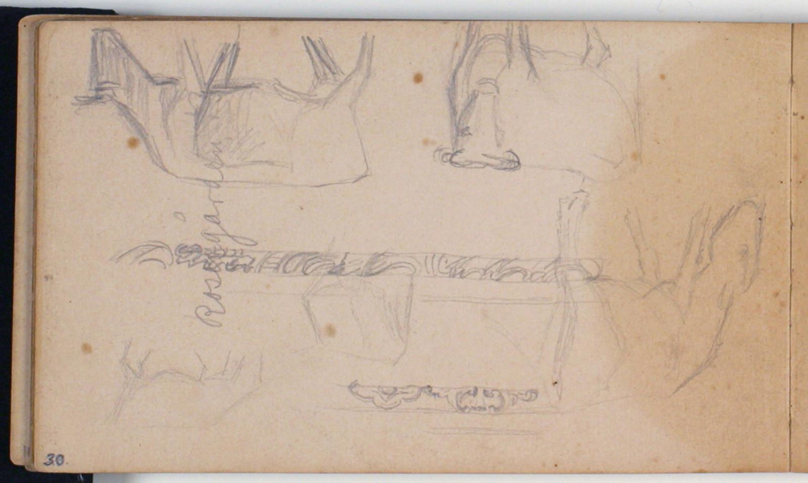 Niels Larsen Stevns, Ornamental detalje