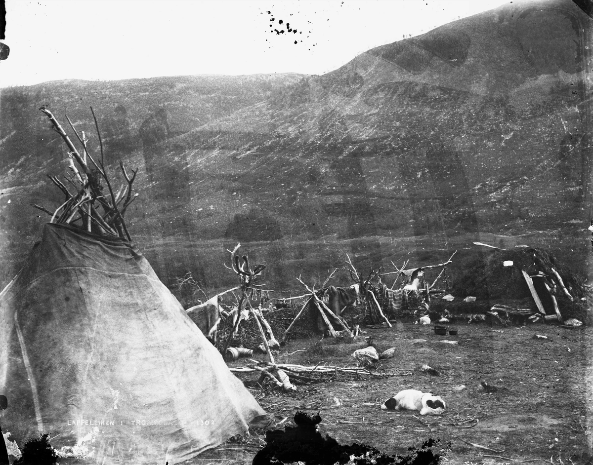 Marthinius Skøien, Lappeleiren i Tromsødalen