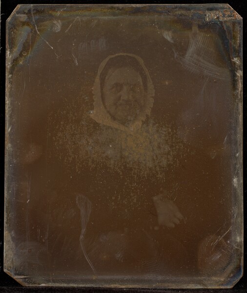 Jacob Byerly, [Portrait of an Elderly Woman in Matron Cap]