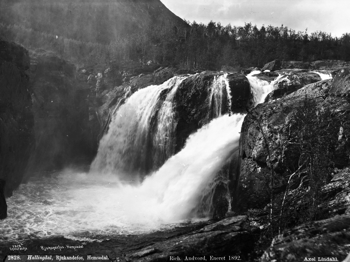 Axel Lindahl, Prot: Hallingdal. Rjukandefos Hemsedal