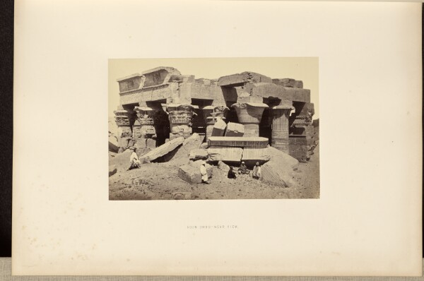 Francis Frith, Koum Ombo - Near View