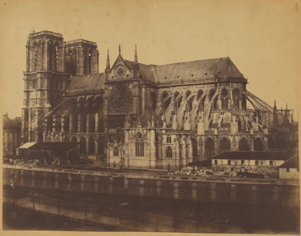 Édouard Baldus, [Notre-Dame de Paris]