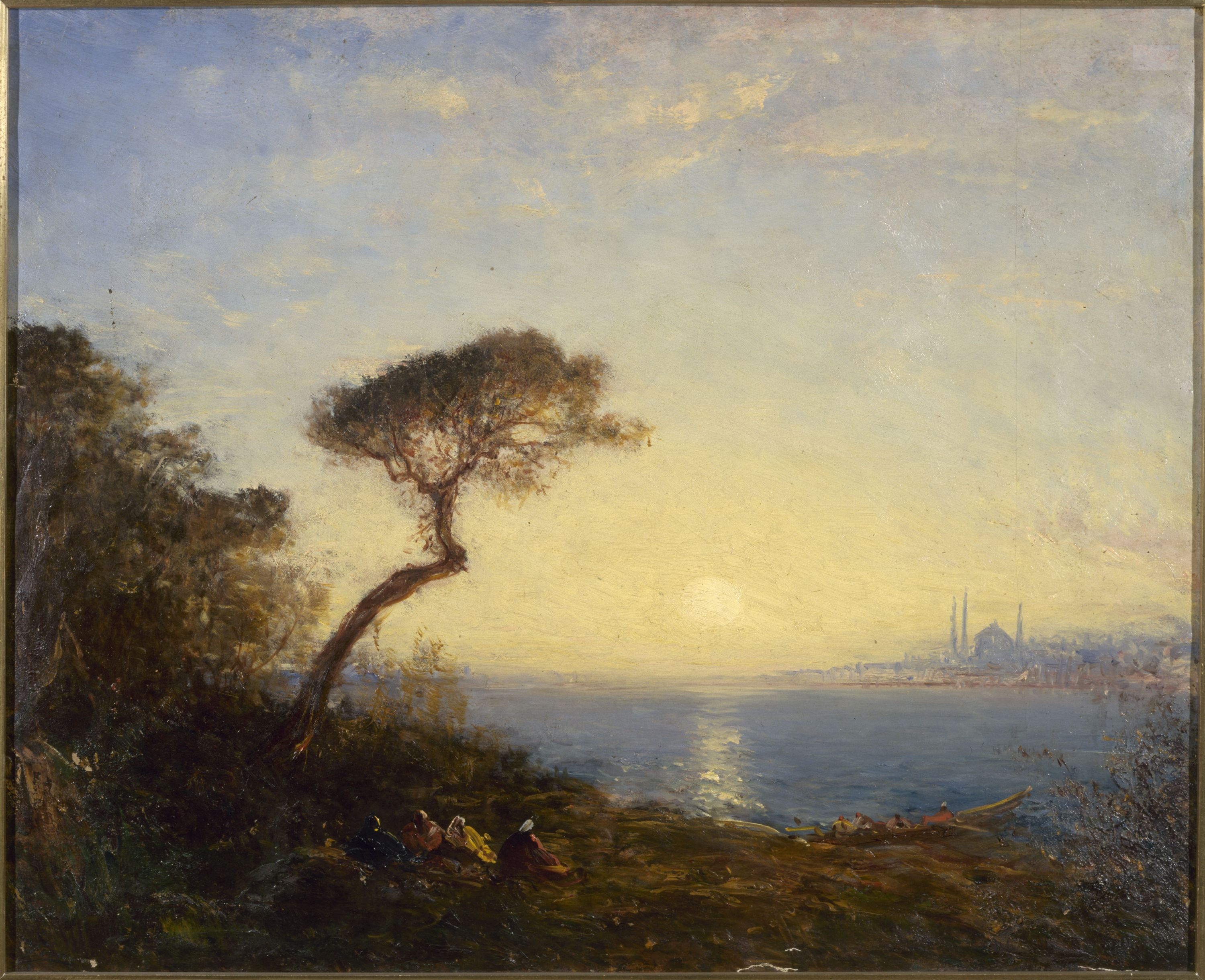 Félix Ziem, Pin parasol à l'embouchure du Bosphore