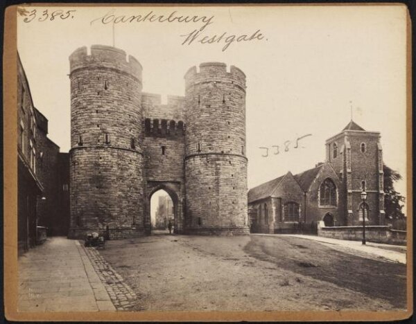 Francis Frith, Canterbury.  West Gate