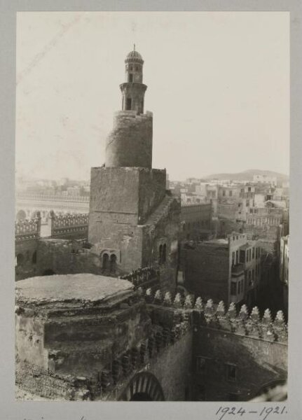 K.A.C. Creswell, Minaret of the mosque of Ahmad ibn Tulun, Cairo