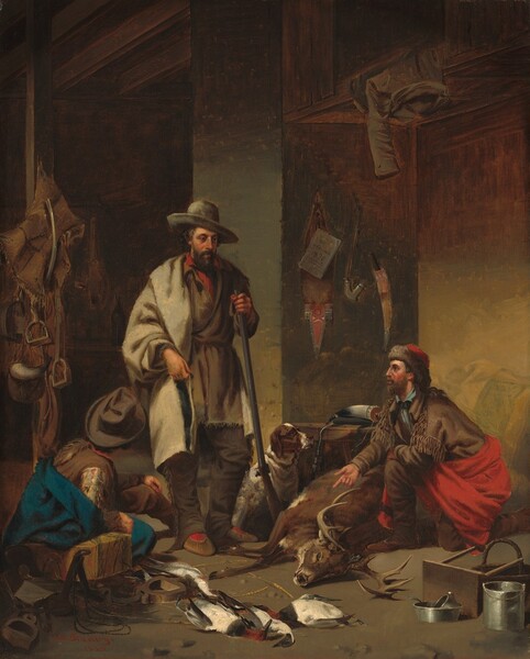 John Mix Stanley, The Trapper's Cabin