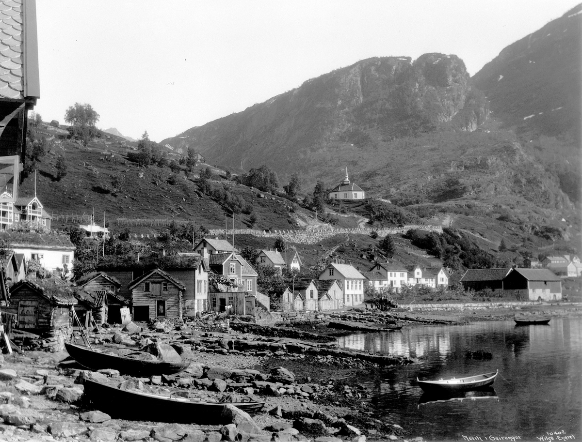 Anders Beer Wilse, Prot: Geiranger - Merok Strandparti 1909